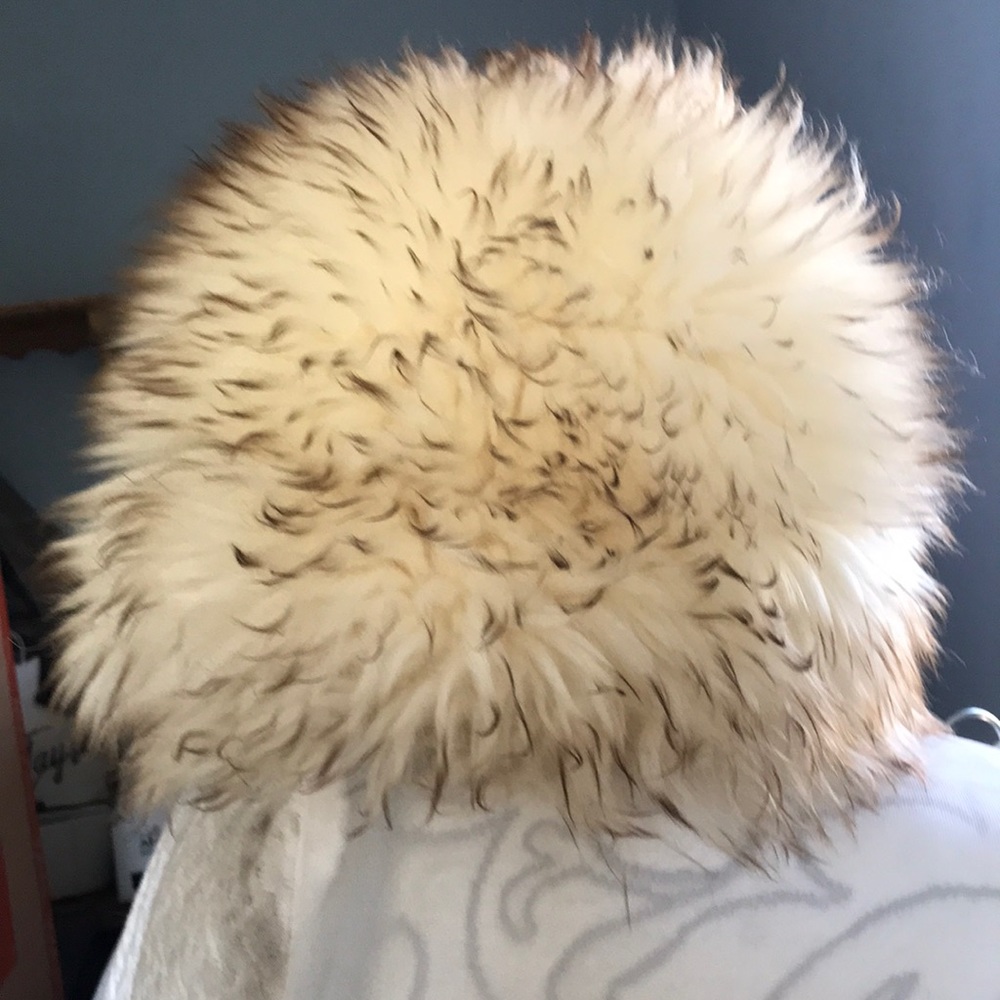 Dyed Italian Lamb hat Sz 9 Italy